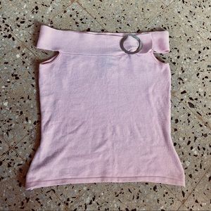 Off the shoulder vintage top